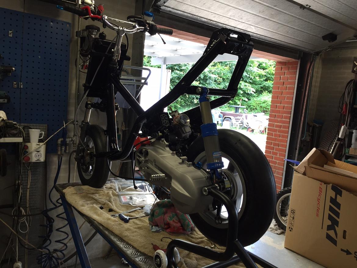 Aprilia Sonic TS LC  opbygning! billede 10