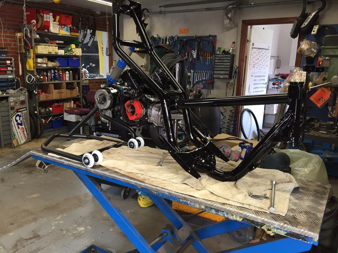 Aprilia Sonic TS LC  opbygning! billede 6