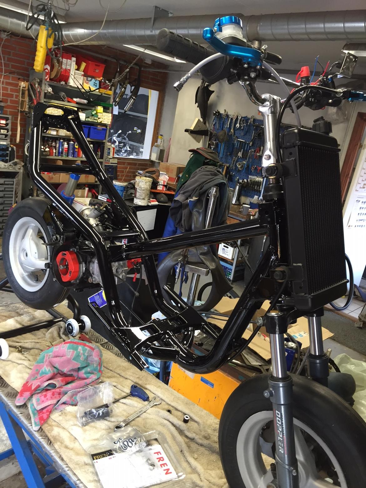 Aprilia Sonic TS LC  opbygning! billede 7