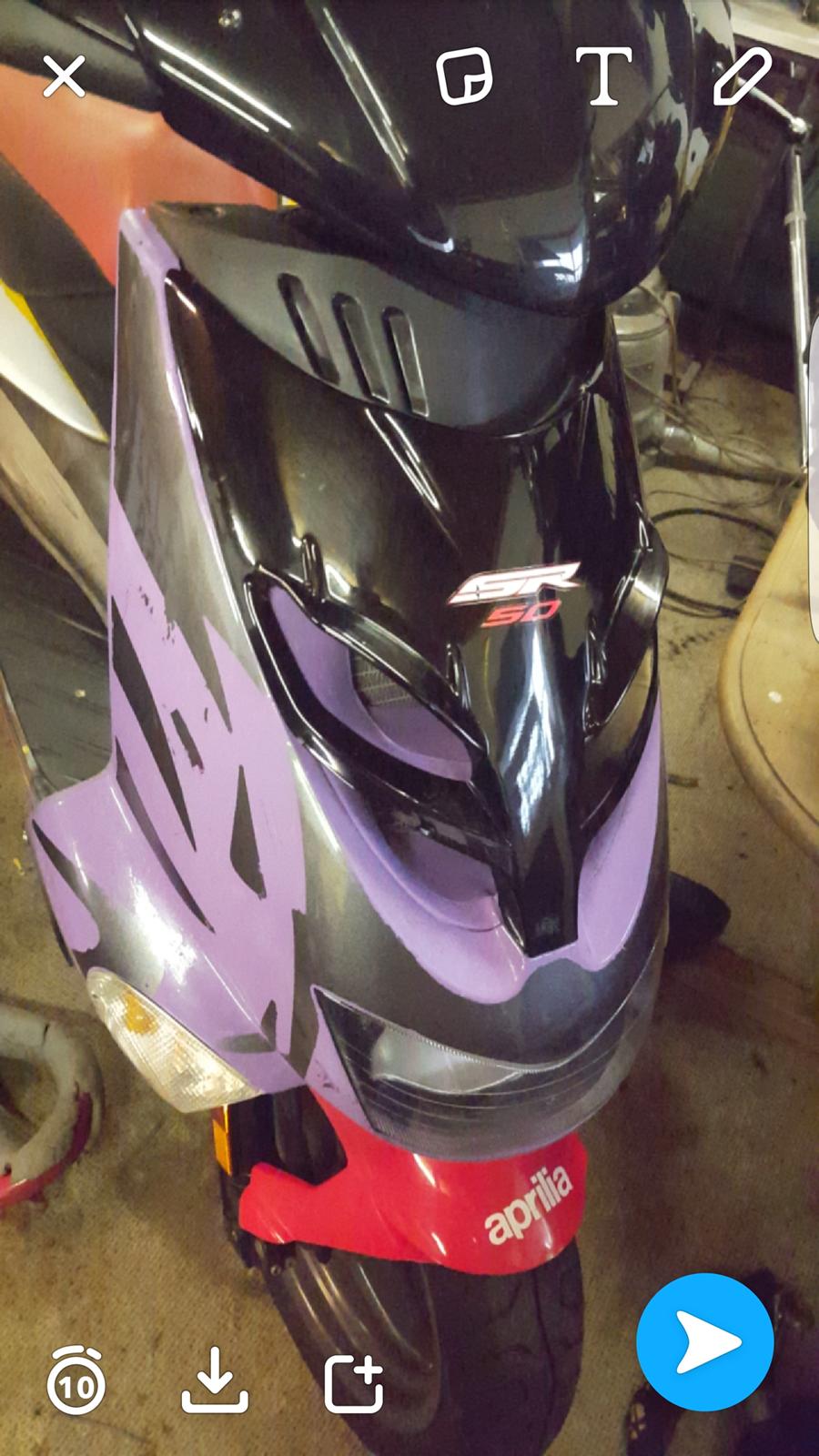 Aprilia sr 50 billede 1