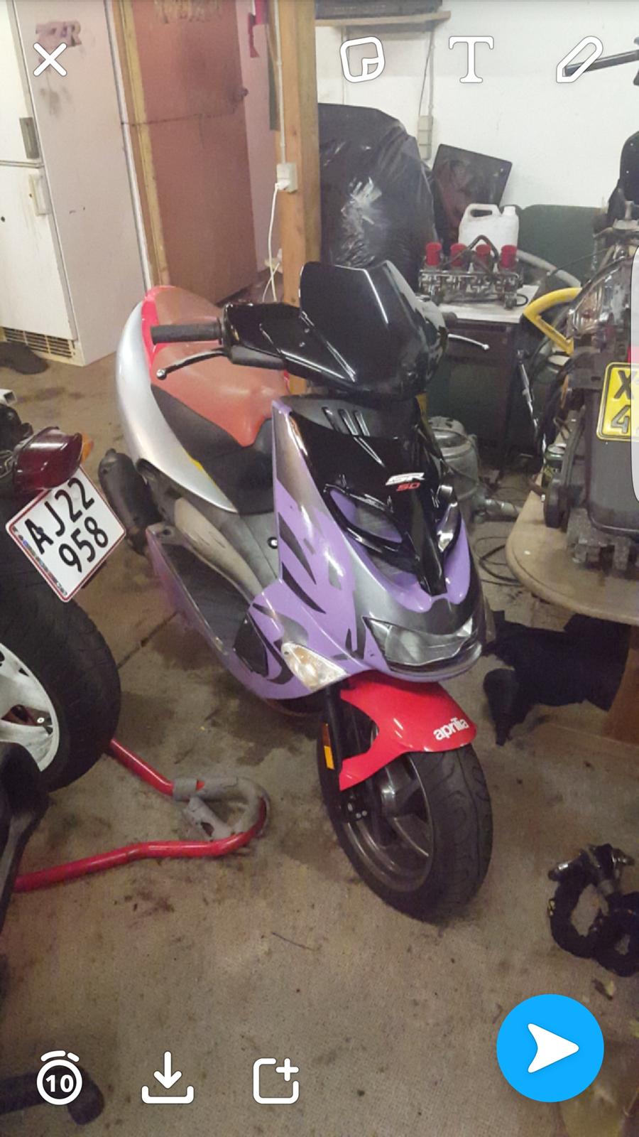 Aprilia sr 50 billede 4