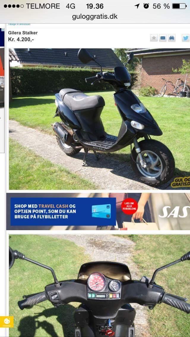 Gilera Stalker - Sådan så den ud da jeg købte den  billede 17