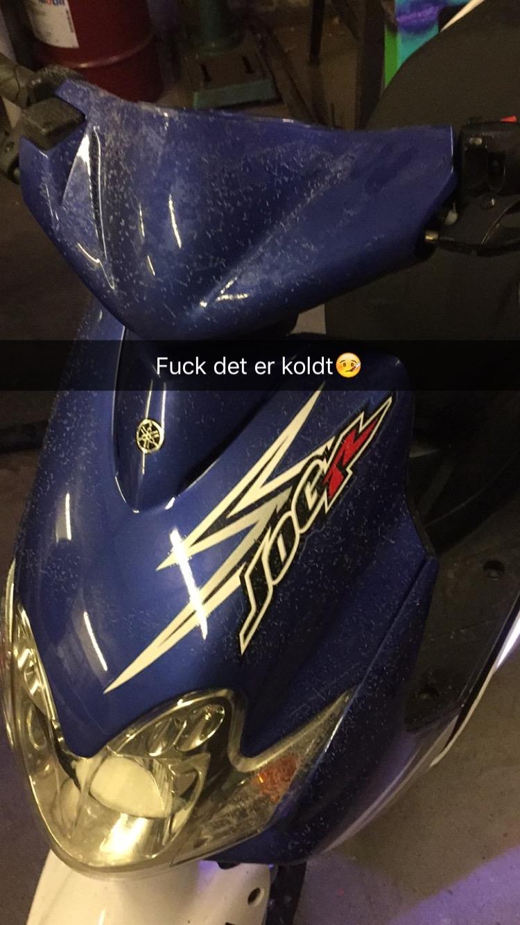 Yamaha jog r påkørt billede 3