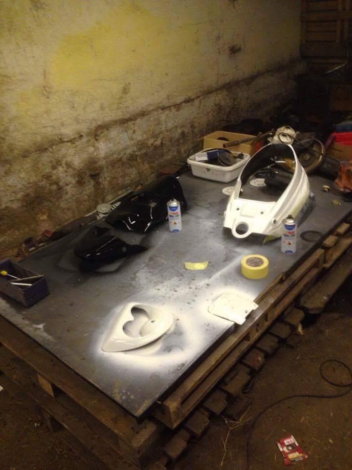 PGO Hot 50 - Den første gang jeg malede den  billede 8