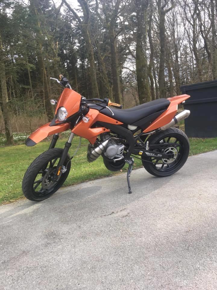 Derbi senda drd - Ny udstødning, gamle var metrakit billede 4