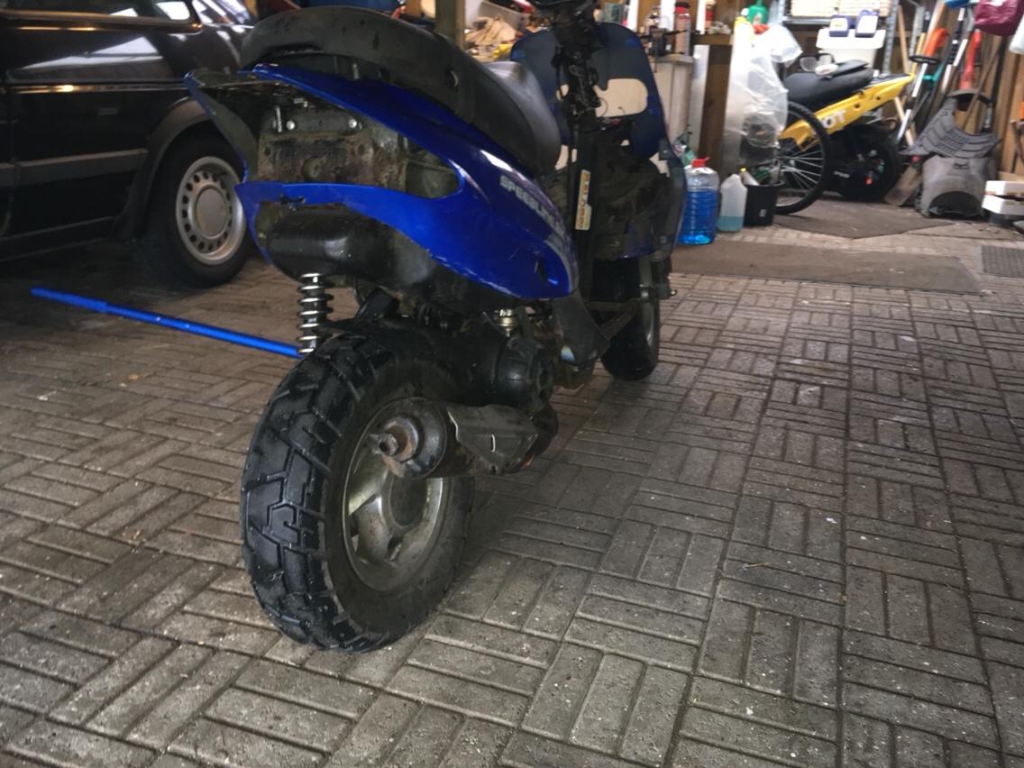 Gilera Stalker (den er rippet i dele og køre ikke mere) billede 5