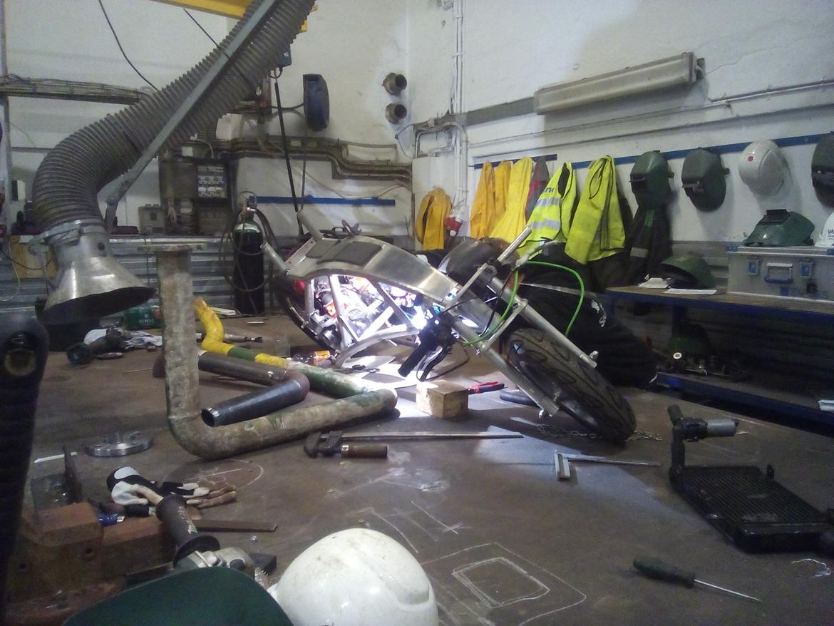 Yamaha Dragster 2x50cc Bidalot racing factory billede 38