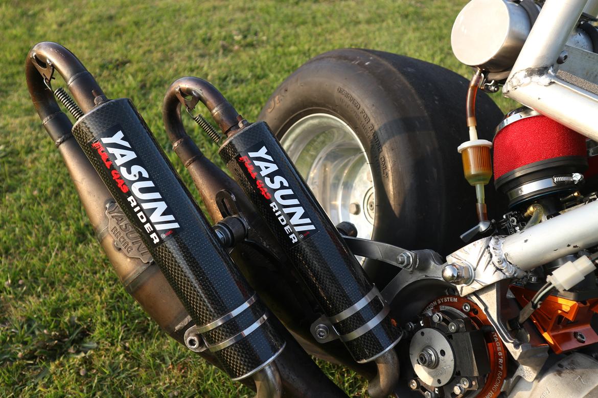 Yamaha Dragster 2x50cc Bidalot racing factory billede 9