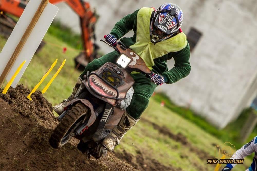 PGO Hot 50 ratlook scootercross billede 2