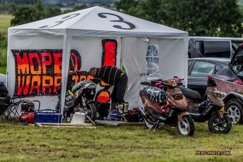 PGO Hot 50 ratlook scootercross billede 8