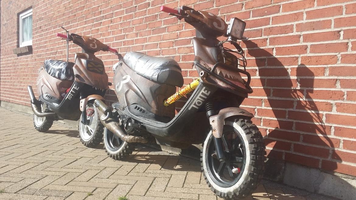 PGO Hot 50 ratlook scootercross billede 16