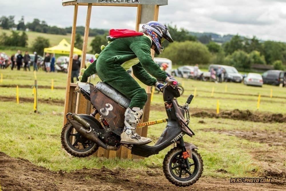 PGO Hot 50 ratlook scootercross billede 1