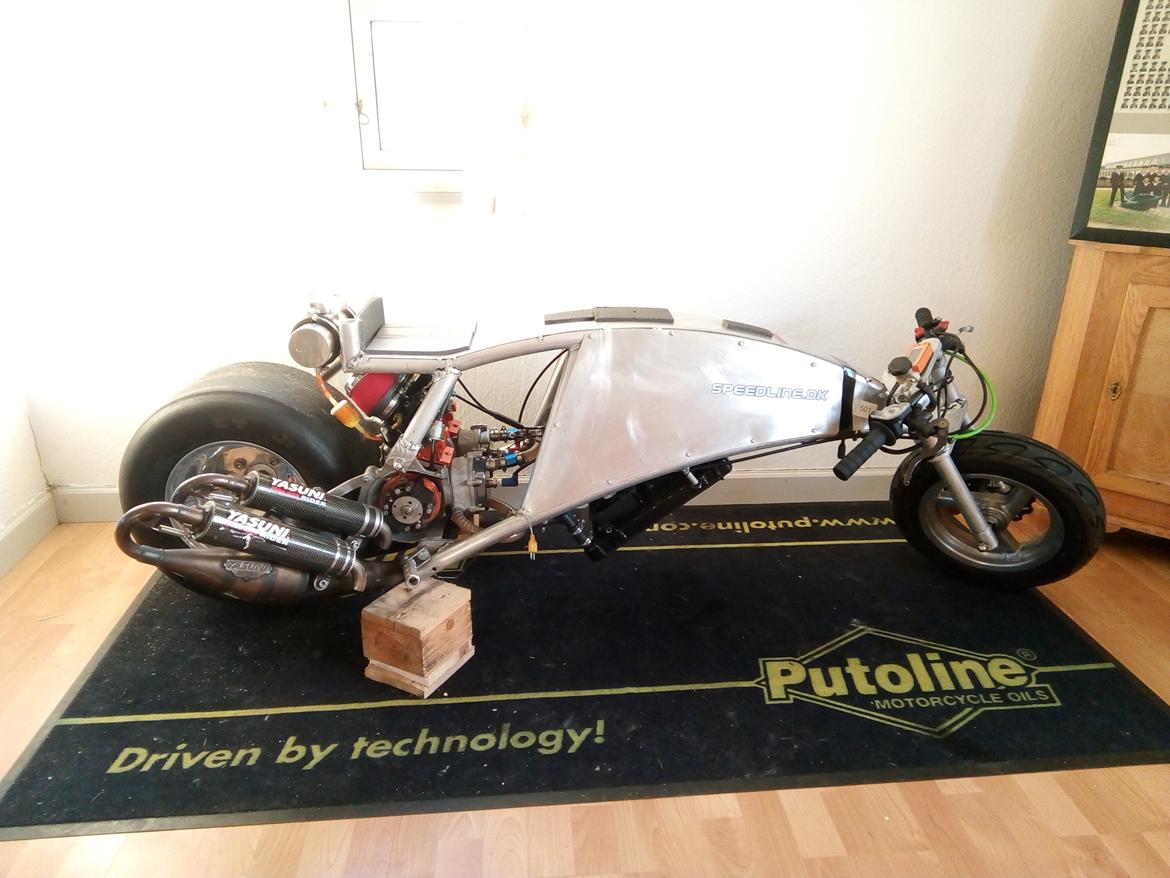 Yamaha Dragster 2x50cc Bidalot racing factory - Vinterhi i stuen 2017 billede 5