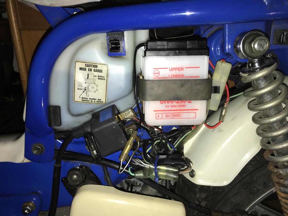 Suzuki fz50 Dynamic blue billede 8