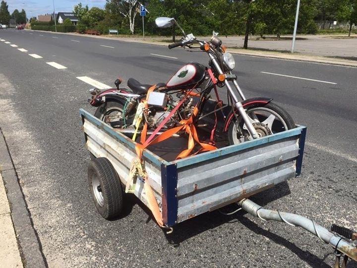 Kinroad BOBBER Prince - Som den så ud, da jeg overtog den. billede 4