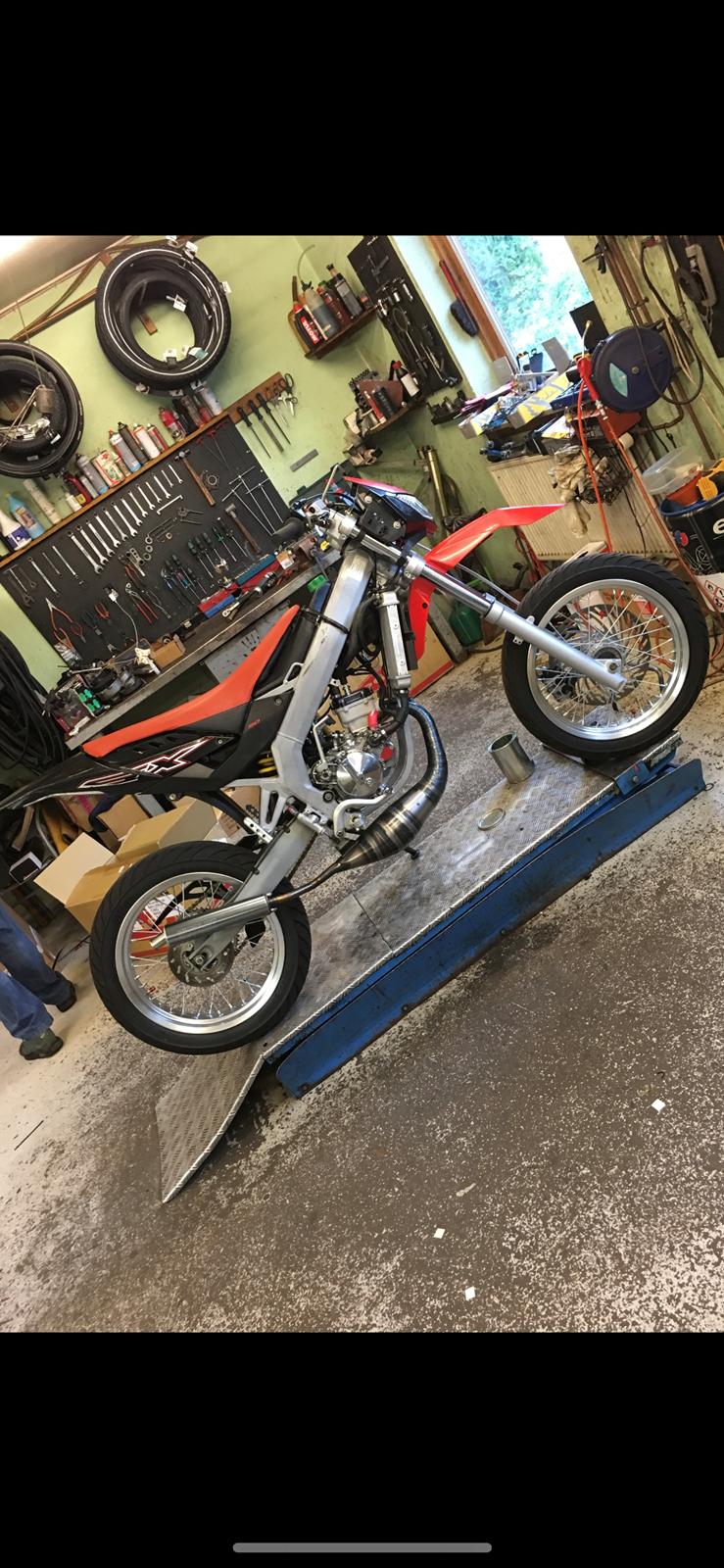 Aprilia Sx 50 Bidalot Racing Factory 94cc billede 2