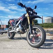Honda H.M. CRM derapage