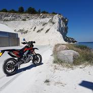 Honda H.M. CRM derapage