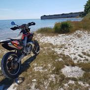Honda H.M. CRM derapage