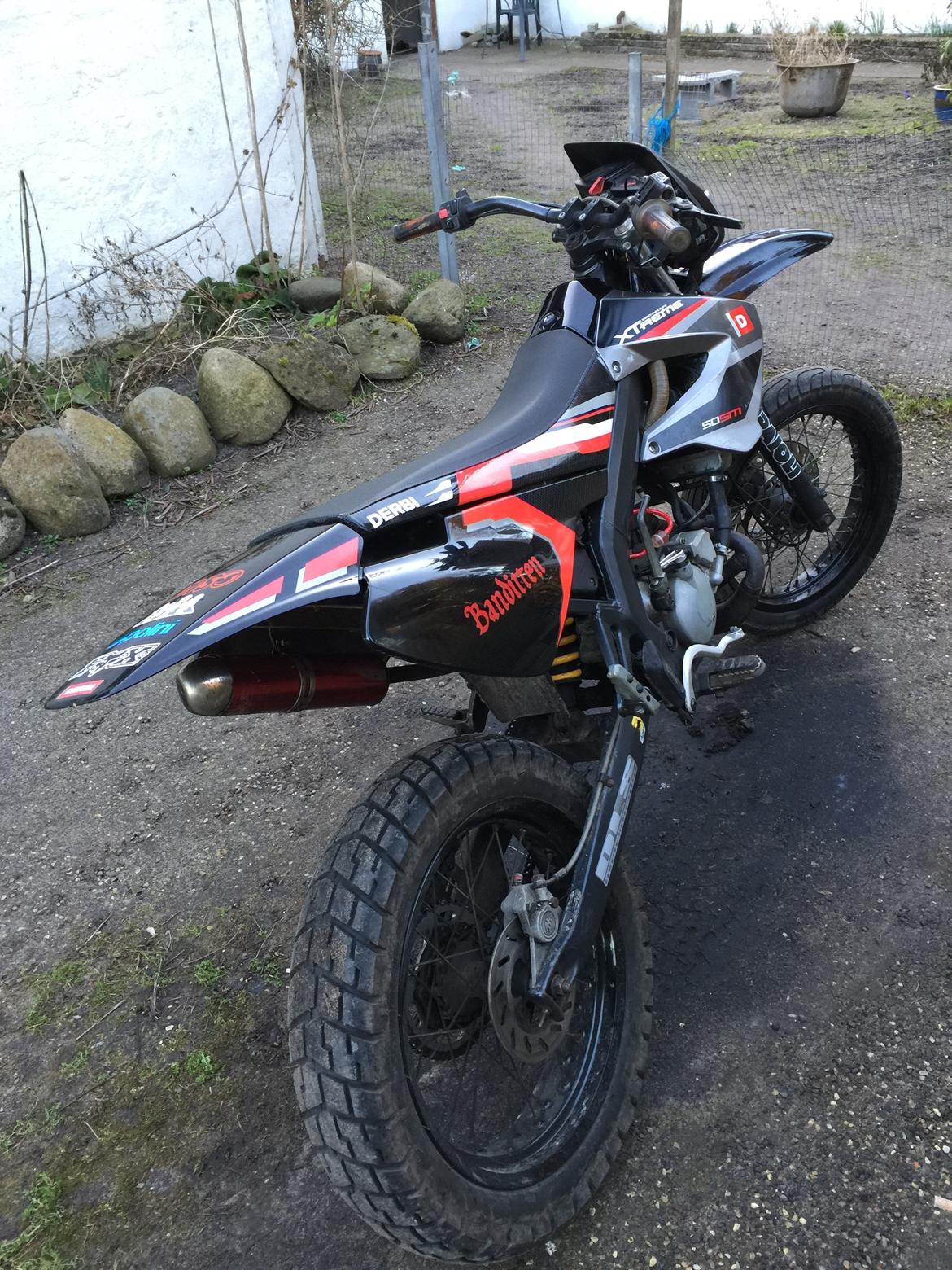 Derbi Senda X-Treme 50 - Banditten! |Kørt galt| billede 2