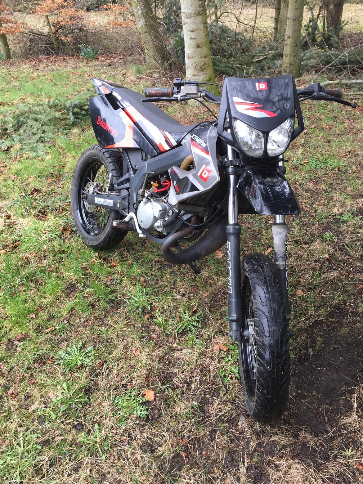 Derbi Senda X-Treme 50 - Banditten! |Kørt galt| billede 3