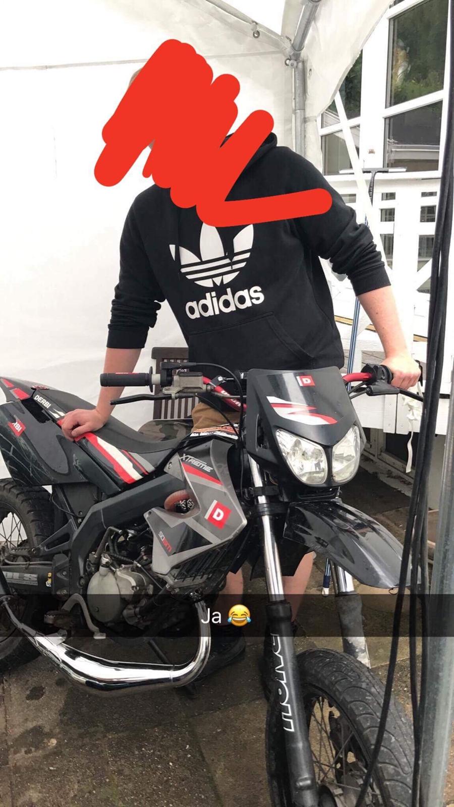 Derbi Senda X-Treme 50 - Banditten! |Kørt galt| billede 13