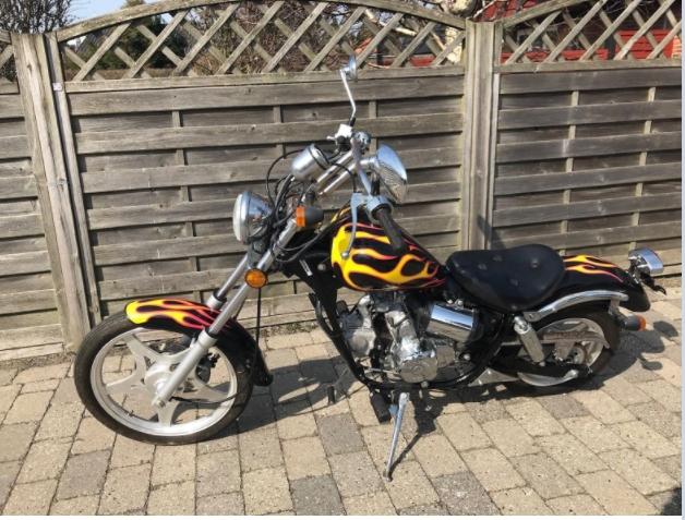 Kinroad Chopper - Lige da jeg havde købt den (Gamle motor) billede 6