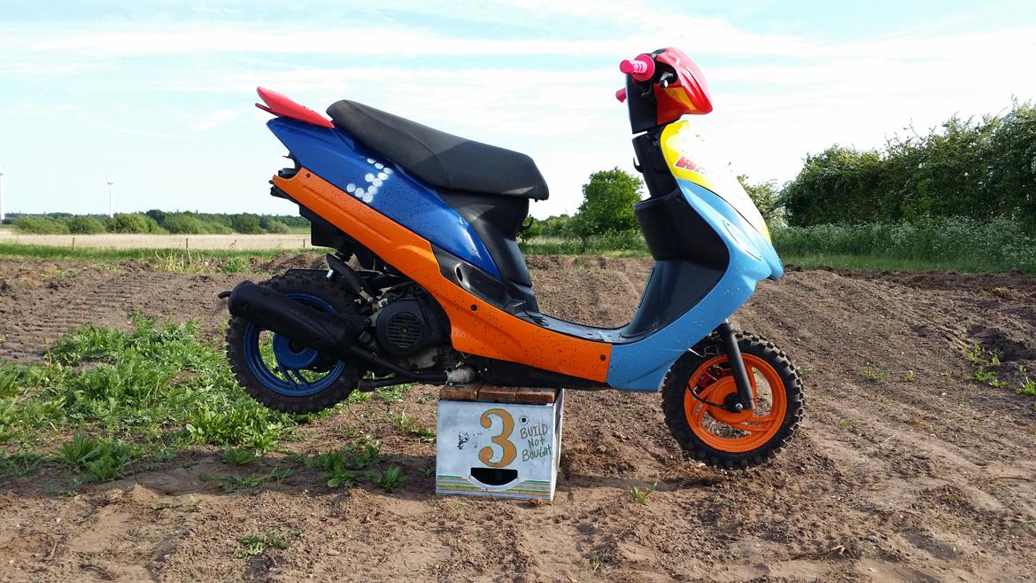 Giantco g buddy ac scootercross "Harlekin" billede 2