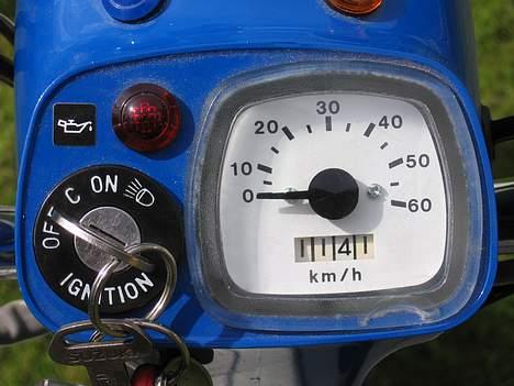 Suzuki Fz 50, 45´er, TIL SALG - Se hvor lidt den har kørt. billede 5