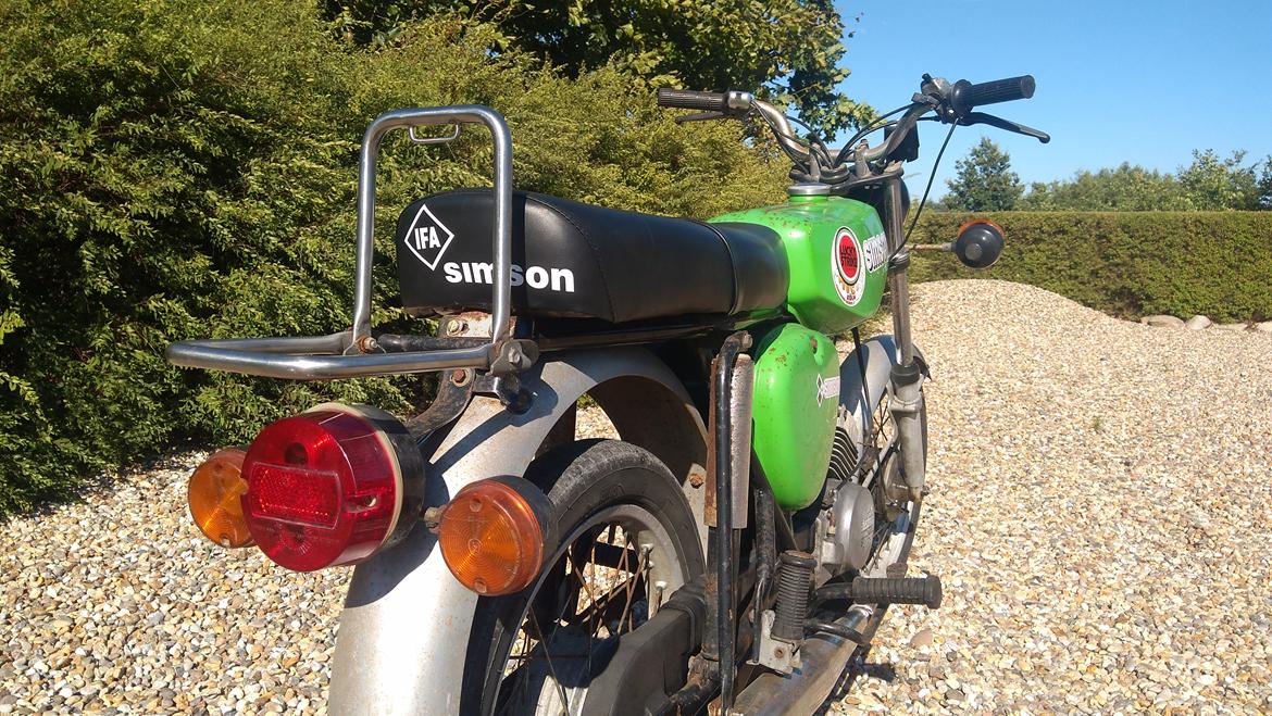 Veteraner SIMSON S 50 B2 (Til Samlingen) billede 10