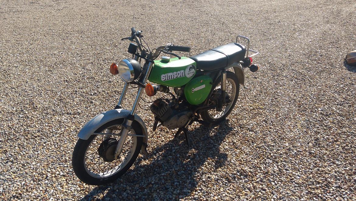 Veteraner SIMSON S 50 B2 (Til Samlingen) billede 4