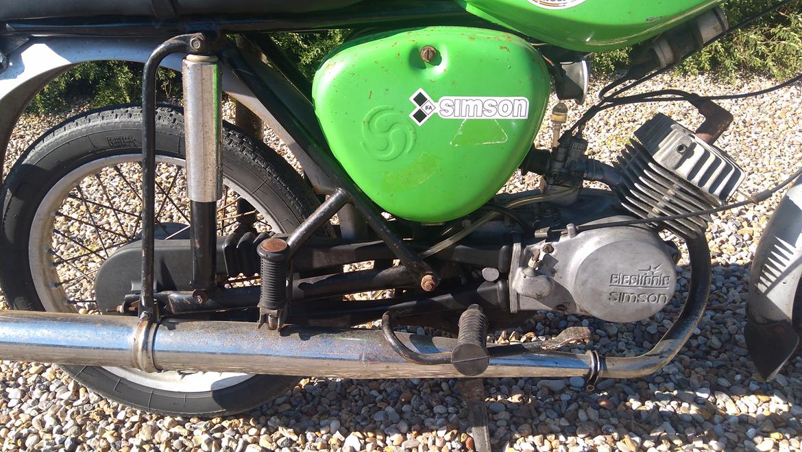 Veteraner SIMSON S 50 B2 (Til Samlingen) billede 19