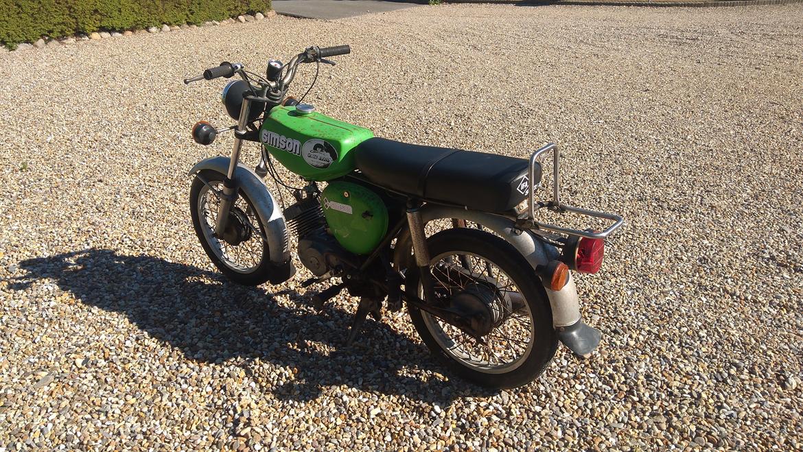 Veteraner SIMSON S 50 B2 (Til Samlingen) billede 6