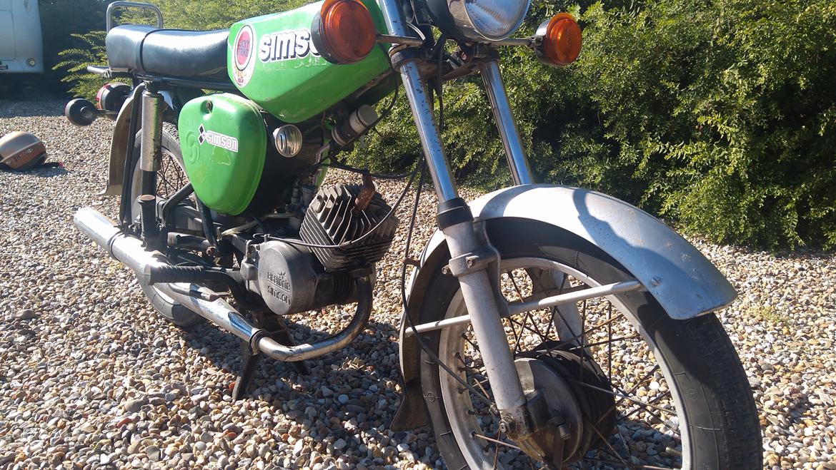Veteraner SIMSON S 50 B2 (Til Samlingen) billede 20