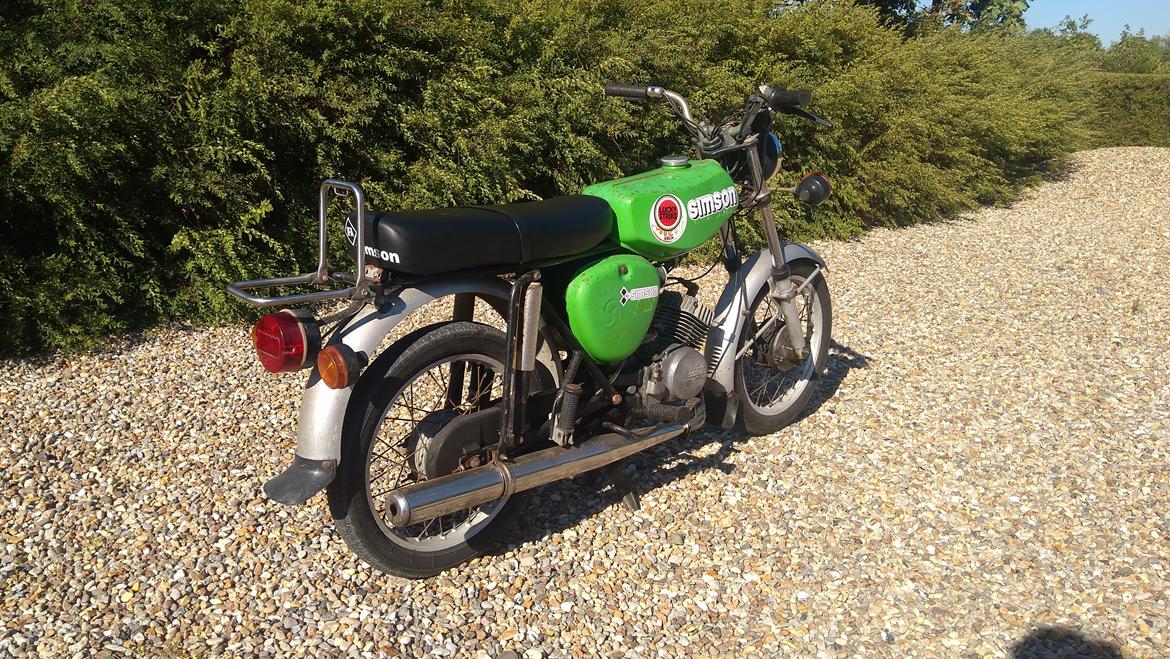 Veteraner SIMSON S 50 B2 (Til Samlingen) billede 8