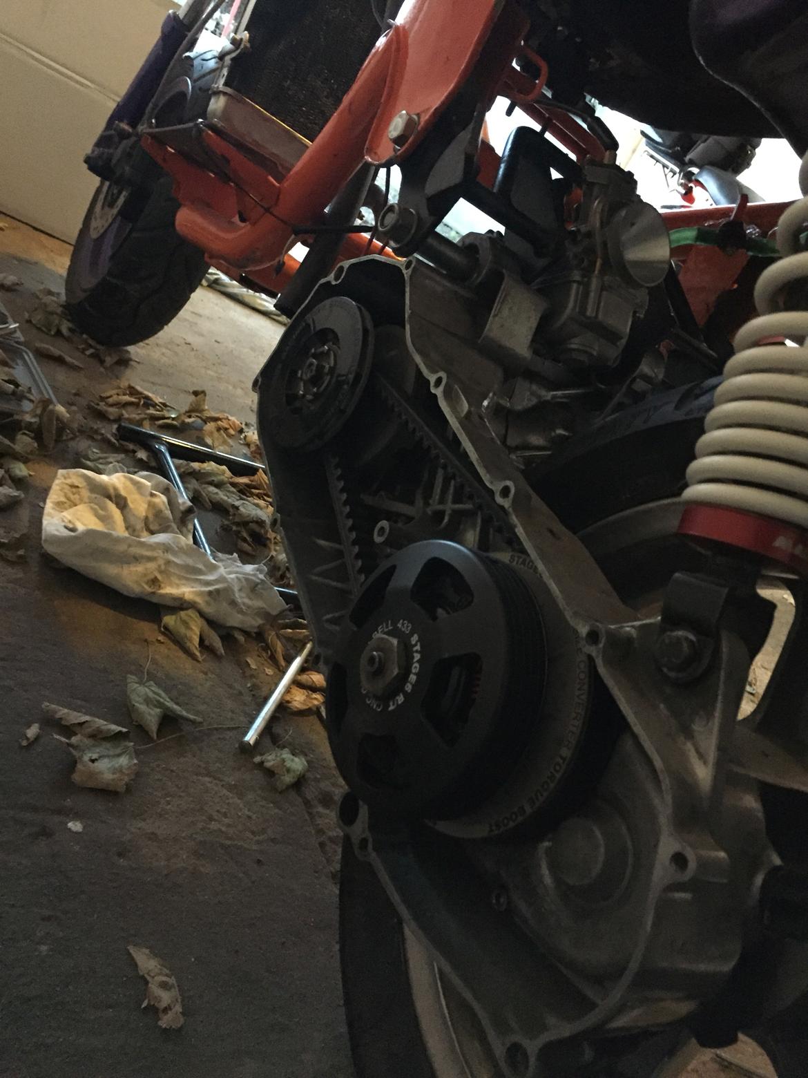 Yamaha Neos/jog rr (bygget om) billede 12