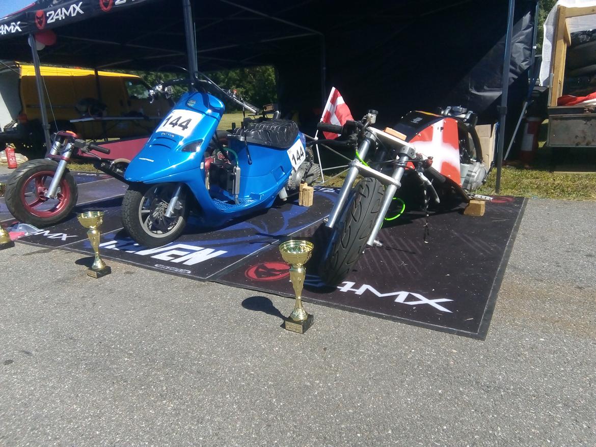 PGO Comet Dk´s hurtigste 70cc sprinter+stærkeste 2018 - Laxå sverige Tiveden motorfestival billede 12