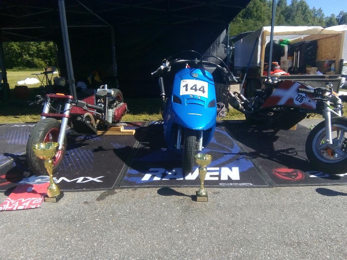 PGO Comet Dk´s hurtigste 70cc sprinter+stærkeste 2018 - Laxå sverige Tiveden motorfestival billede 13