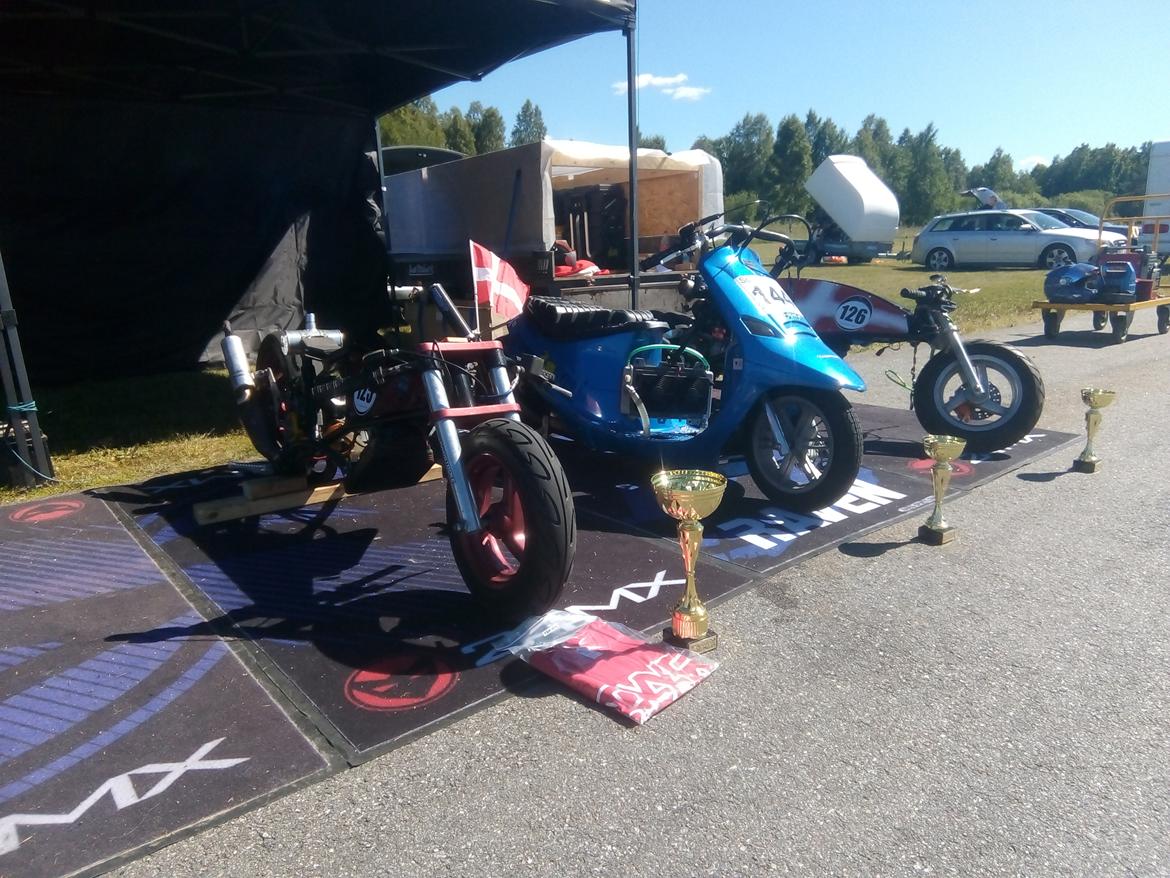 PGO Comet Dk´s hurtigste 70cc sprinter+stærkeste 2018 - Laxå sverige Tiveden motorfestival billede 10