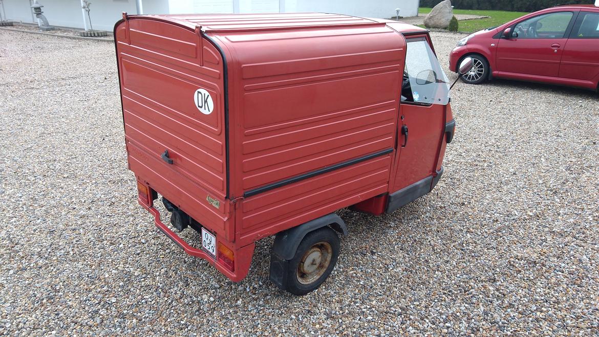 Piaggio APE 50 van (SOLGT) billede 6