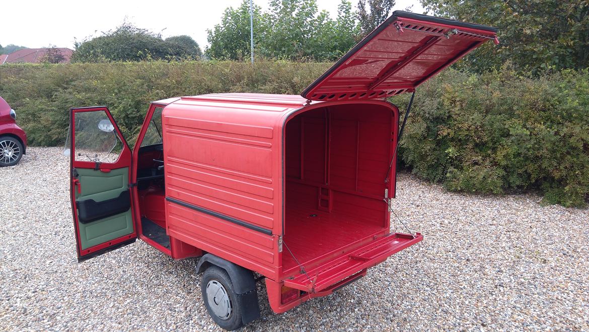 Piaggio APE 50 van (SOLGT) billede 15