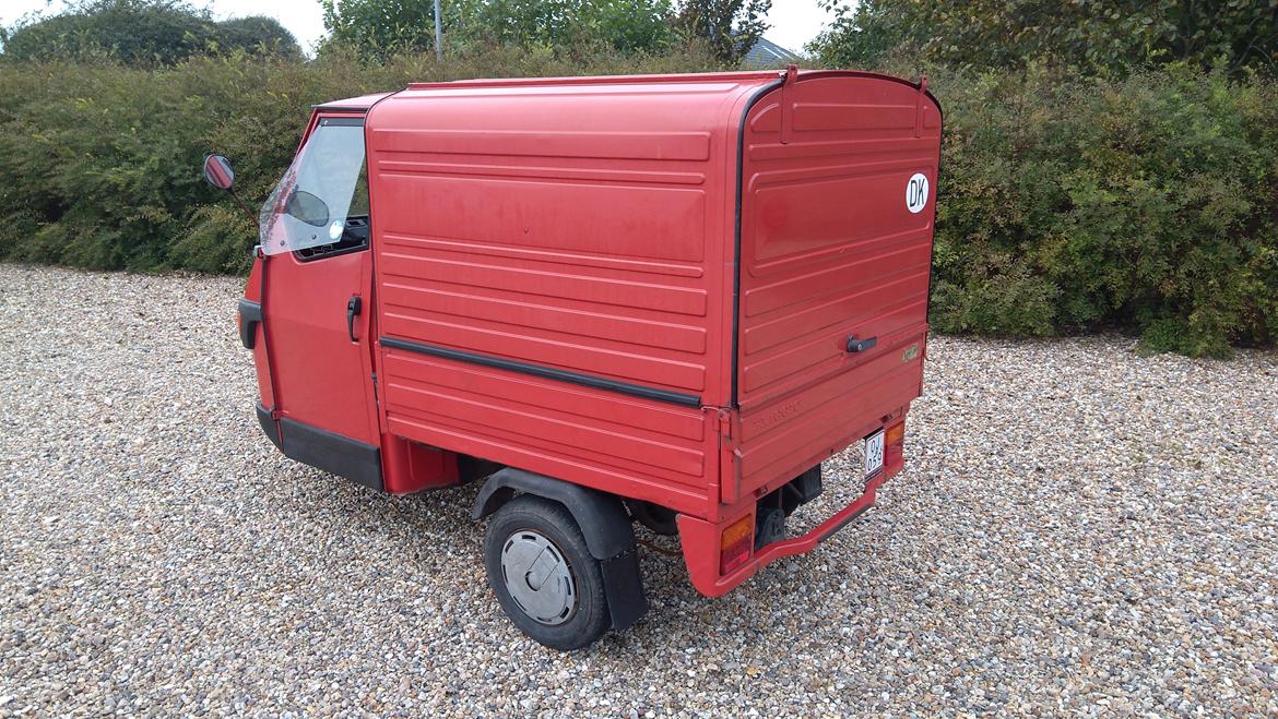 Piaggio APE 50 van (SOLGT) billede 5