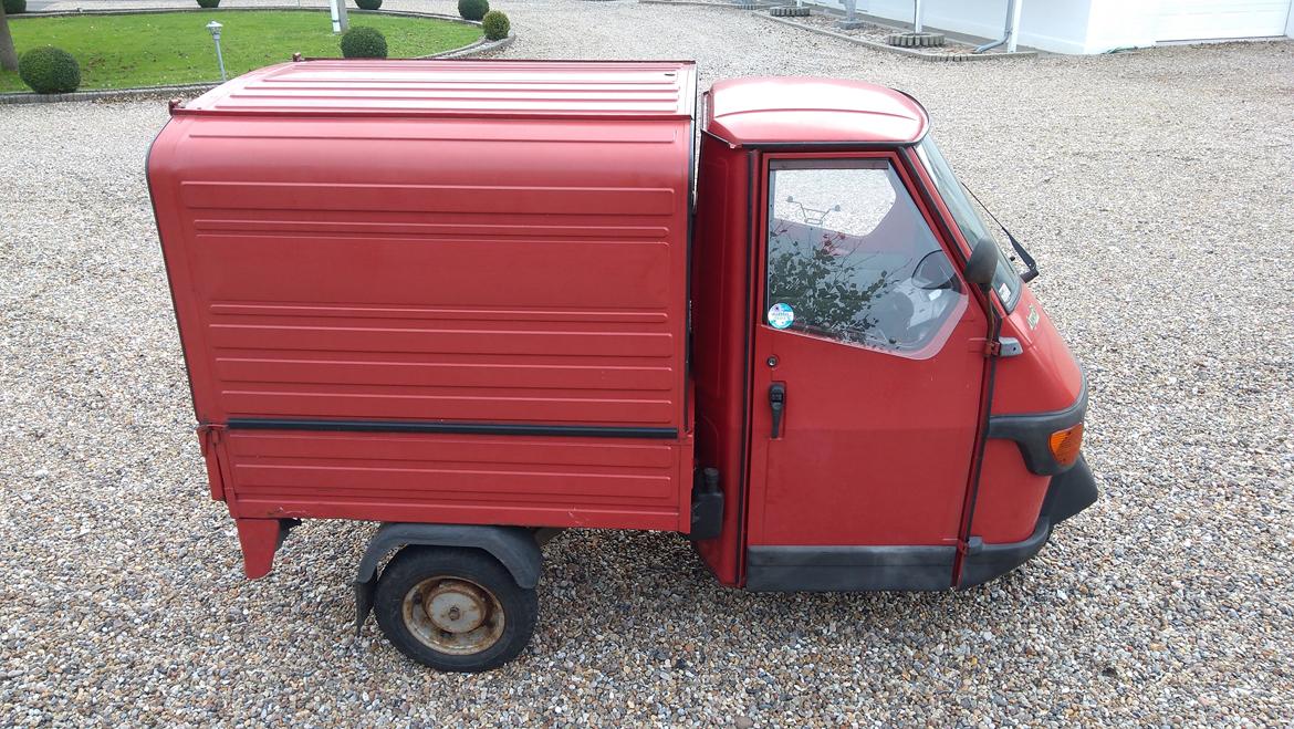 Piaggio APE 50 van (SOLGT) billede 7