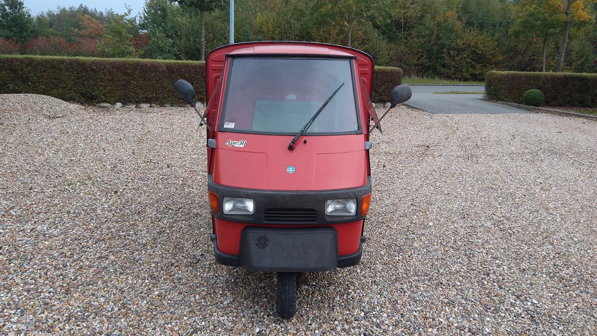 Piaggio APE 50 van (SOLGT) billede 2