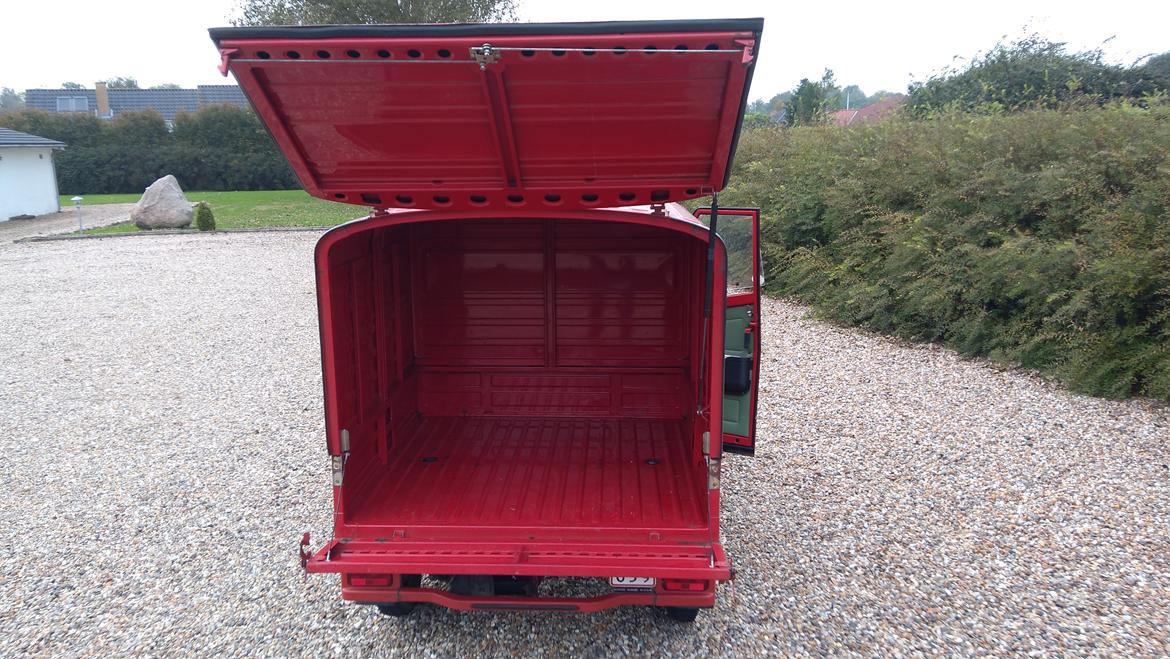 Piaggio APE 50 van (SOLGT) billede 16