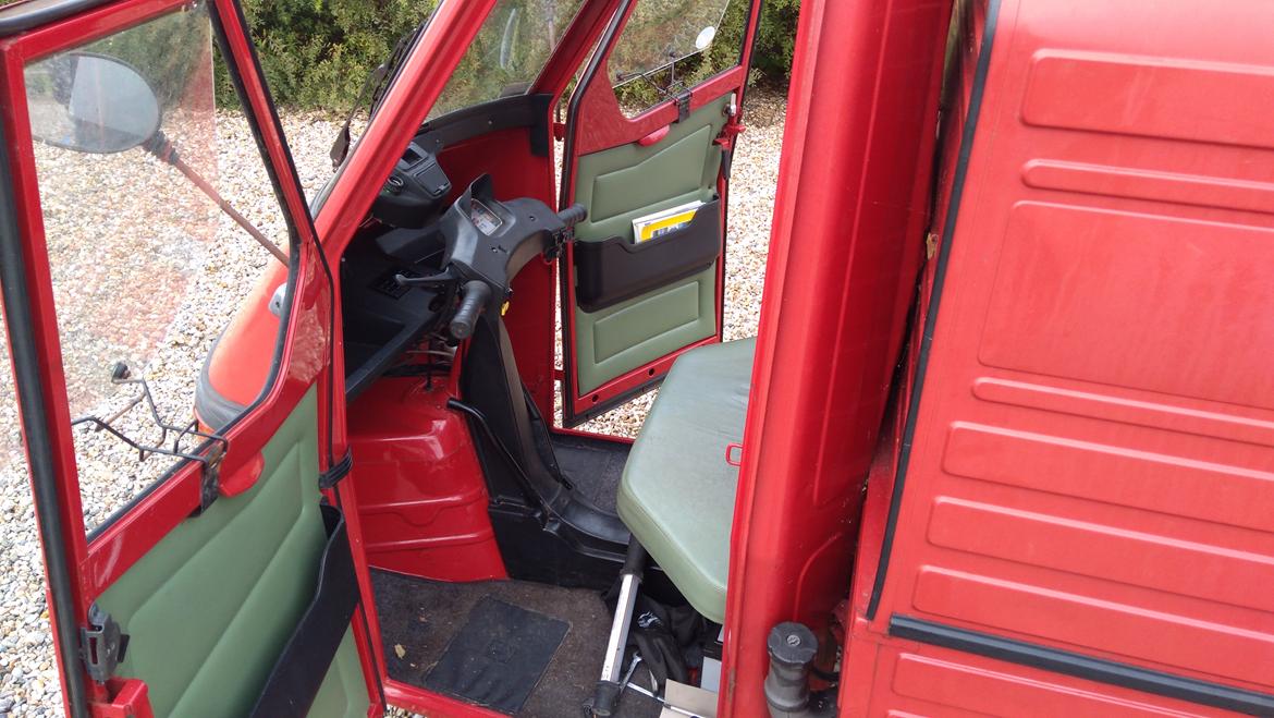 Piaggio APE 50 van (SOLGT) billede 14