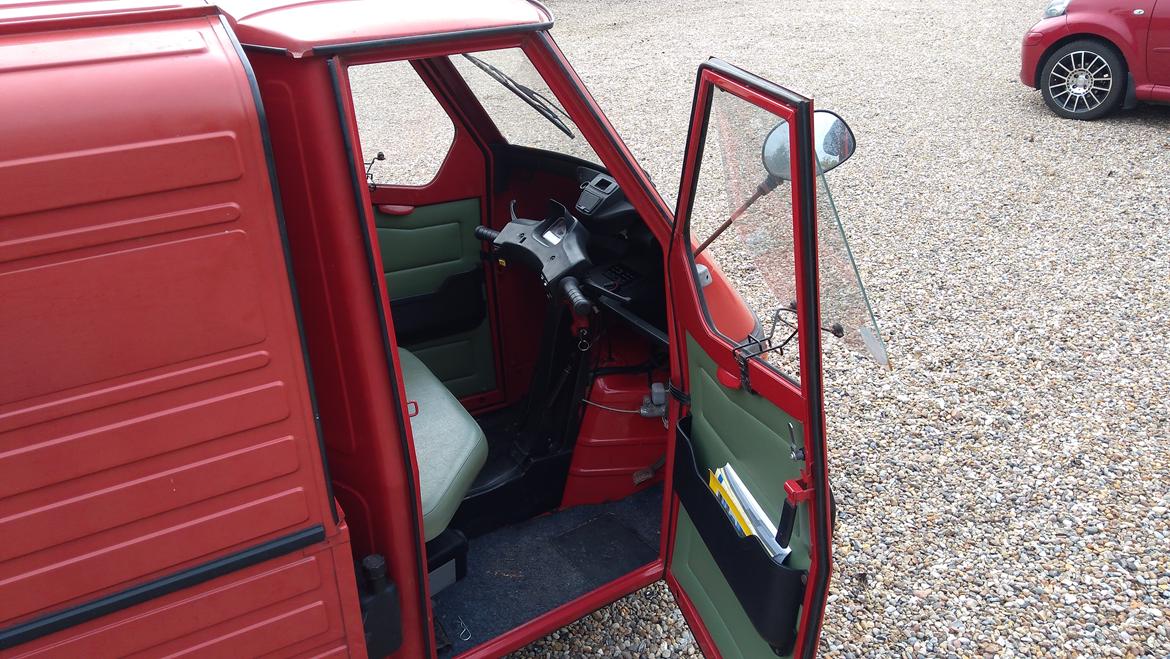 Piaggio APE 50 van (SOLGT) billede 10