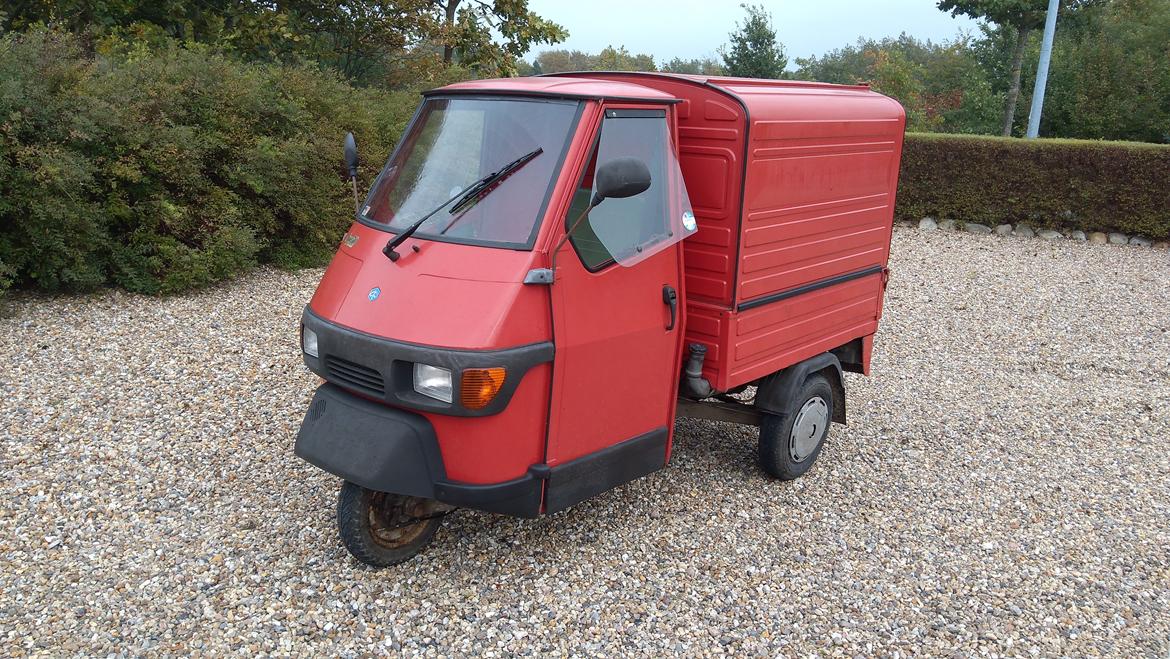 Piaggio APE 50 van (SOLGT) billede 3