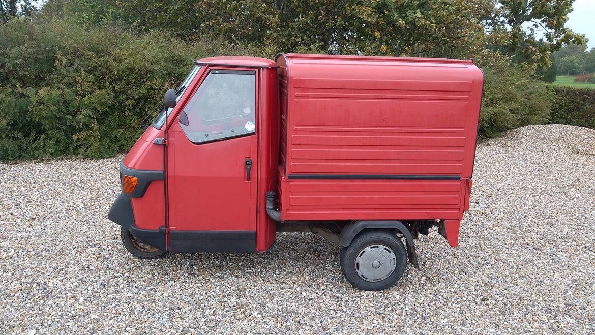 Piaggio APE 50 van (SOLGT) billede 4