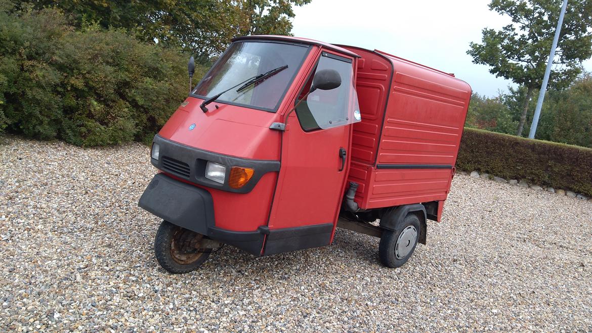 Piaggio APE 50 van (SOLGT) billede 1